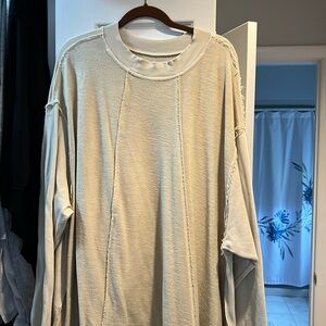 Free people lo g sweatshirt